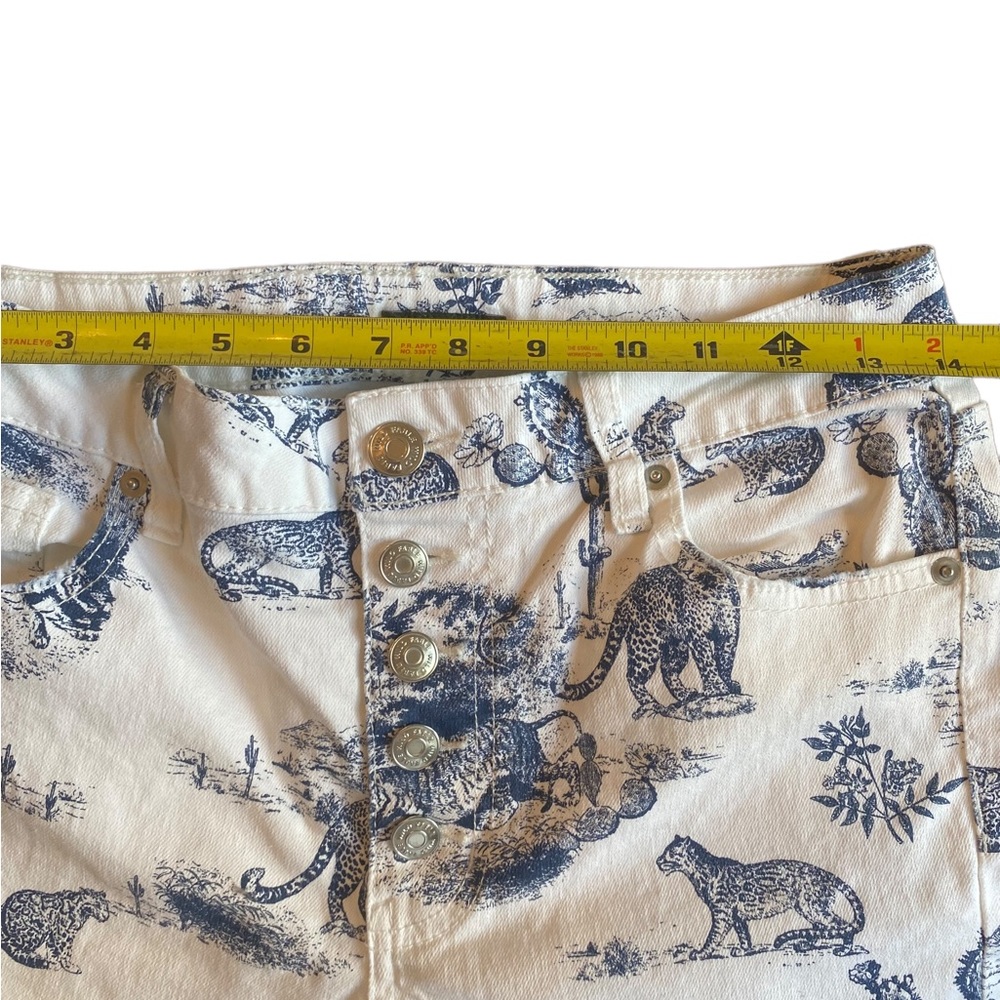 Wild Fable White with Desert Print Skinny Jeans - Picture 8 of 13